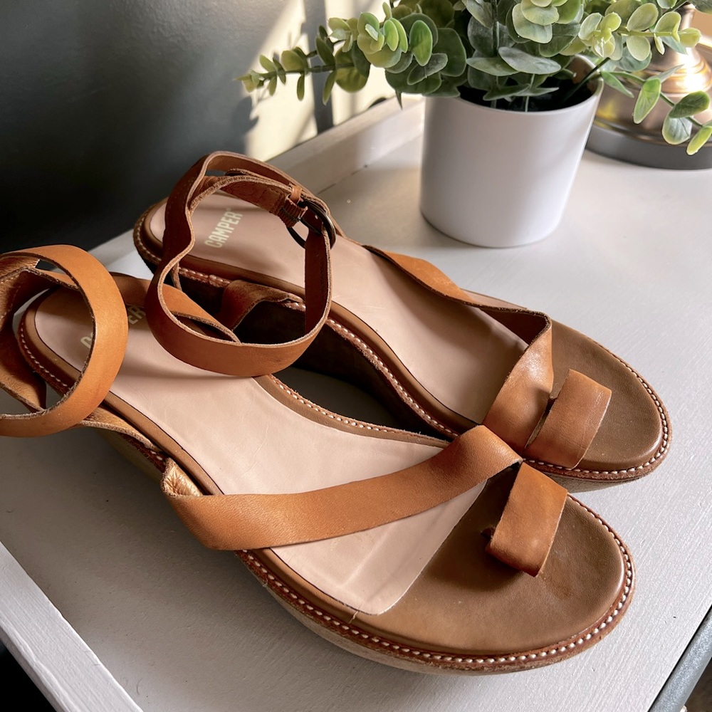 Camper strappy leather sandals